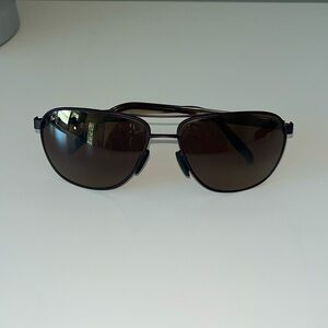 MAUI JIM Castles Sunglasses - Brown - HCL Bronze - SuperThin Glass